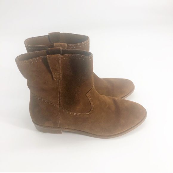 Rebecca Minkoff Chasidy Suede Ankle Boots Sz 8 - Picture 4 of 7